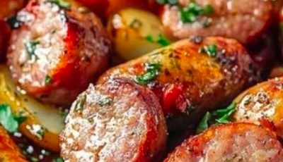 Roasted Sausage and Potato Bake