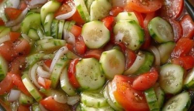 I’m not a salad person, but this changed me. It’s fresh, tangy, and totally addictive