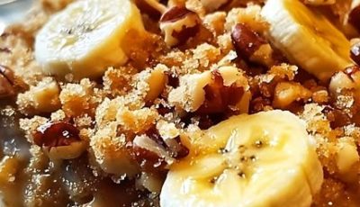 Southern Banana Cobbler