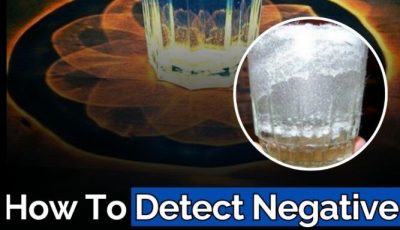 How To Detect Negative Energies At Home Using Only A Glass Of Water