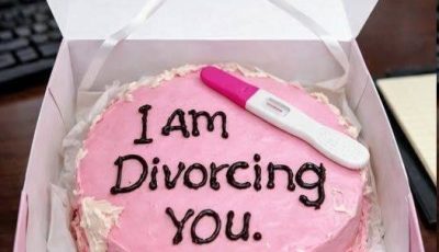 My Husband Sent Me a Divorce Message on a Cake