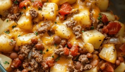 Cowboy Casserole — Hearty, One-Pan Comfort Food with Bold Southwest Flavor