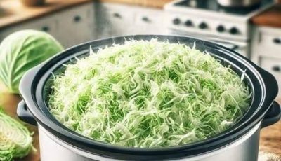 Dump cabbage and these ingredients in slow cooker for a meal guests will crave over and and over