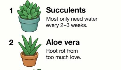 Most do this wrong. 10 plants you’re watering too often