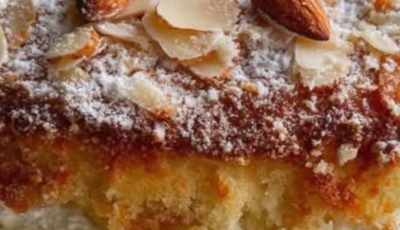 Tarte aux amandes et au mascarpone