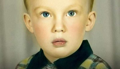 The photograph of a little boy who became one of the most recognizable men today