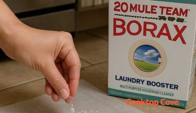 Put borax on wax paper and slide it under fridge. Here’s why