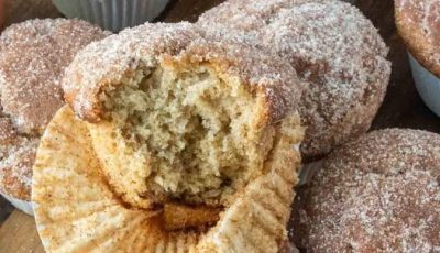 Bakery-Style Apple Cider Muffins