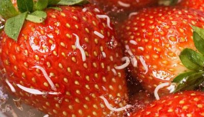 I soaked my strawberries in salt water and these white things wriggled out?