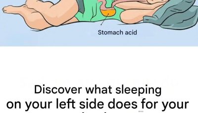 Sleeping on your left side: a simple habit to improve your health