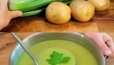 Hearty Vegetable Soup with Aromatic Croutons