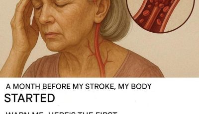 A month before my stroke, my body began to warn me. These were the first symptoms.