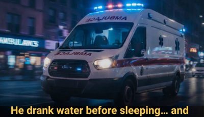 He drank water before sleeping… and never woke up. Doctors urge everyone to avoid these 4 drinks at night.