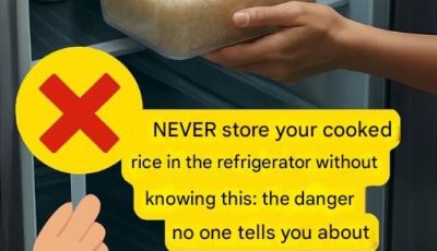 Never store your cooked rice without knowing this