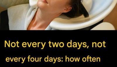Here’s how often you should wash your hair, according to a dermatologist.
