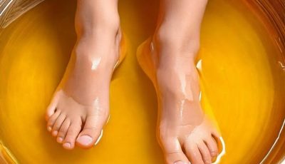 I soaked my feet in apple cider vinegar. After 15 minutes, this happened:
