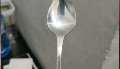 Weird spoon with ridges i found in a rented place. Whats it for