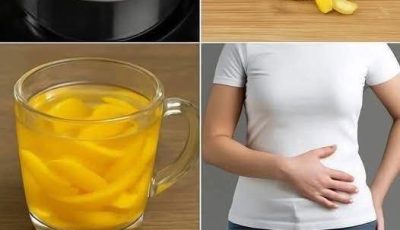 Boil Lemon Peels And Drink The Liquid