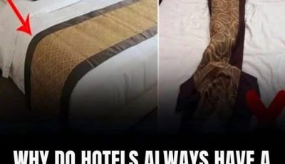 What’s The Purpose Of The Fabric Strip Across Hotel Beds