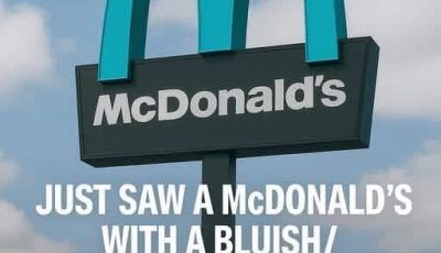 Why One McDonald’s Has Turquoise Arches