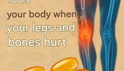 his is the vitamin your body is missing when your legs and bones hurt.