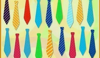 Eye test  Which tie appears only once  ?