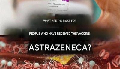 What are the risks for people receiving the AstraZeneca vaccine? (1/2)