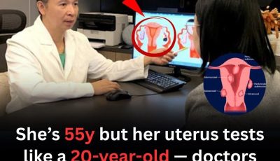 A 55-year-old woman has a uterus as “young” as a 20-year-old and glowing